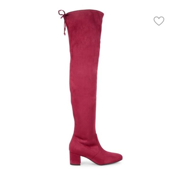 NEW Stuart Weitzman Faux Suede Over-The-Knee Boots size 7.5 - Picture 11 of 12